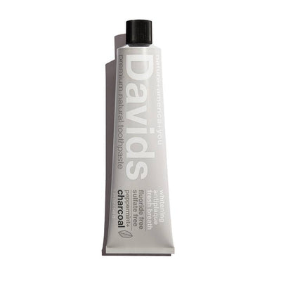 Davids Premium Toothpaste / Charcoal+Peppermint