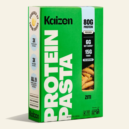 Kaizen – High Protein Low Carb Ziti Pasta – 8 oz (226 g)