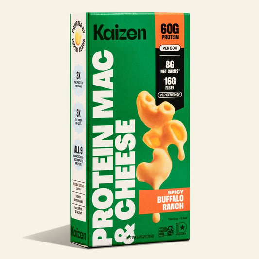 Kaizen – High Protein Low Carb Spicy Buffalo Ranch Mac & Cheese – 6.4 oz