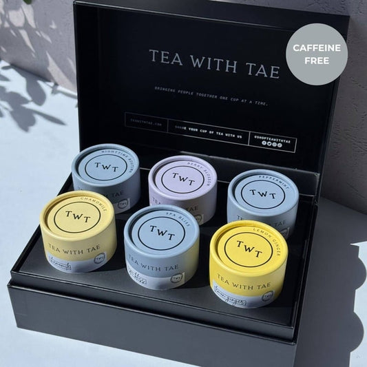 Tea with Tae Caffeine-Free Tea Bento Box Gift Set