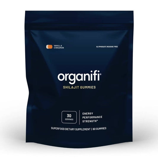 Organifi Shilajit Gummies – Vitality & Energy Booster – 60 Gummies
