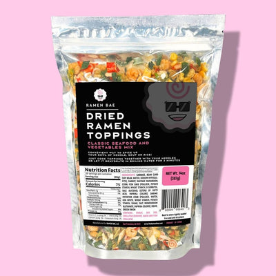 Ramen Bae Classic Seafood & Vegetables Dried Toppings Mix – 14 oz (397 g)