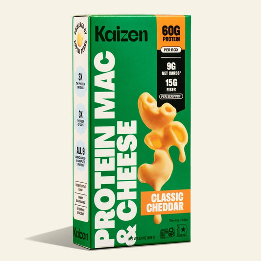Kaizen – High Protein Low Carb Classic Cheddar Mac & Cheese – 6.4 oz