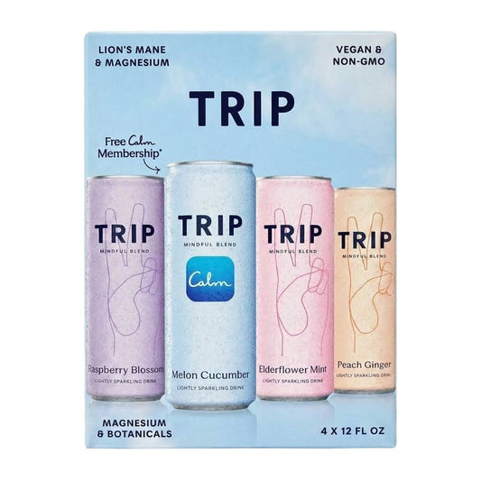 TRIP Mindful Blend Variety Pack – Non-Alcoholic Aperitif – 4 Pack
