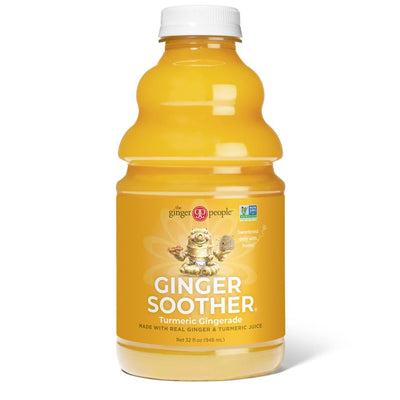 The Ginger People Ginger Soother with Turmeric – 32 fl oz / 946 mL