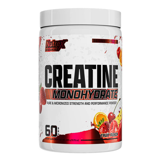Nutrex Research Flavoured Creatine – Fruit Punch – 300 g – 60 Serving