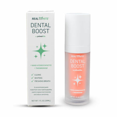 Primal Life Organics Real White Dental Boost – Peppermint – 1 oz