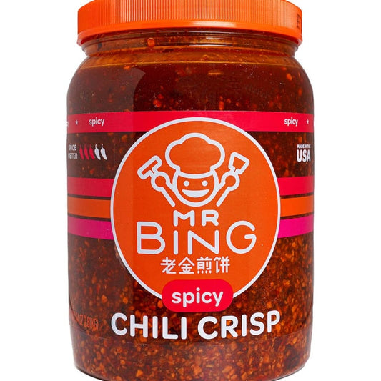 Mr Bing Spicy Chili Crisp – 64 oz