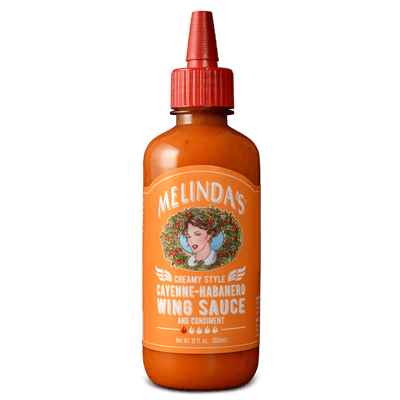 Melinda’s Creamy Style Cayenne-Habanero Wing Sauce – 12 oz