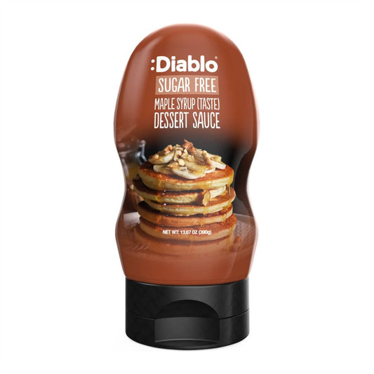 Diablo Sugar Free Maple Dessert Sauce – 390 g
