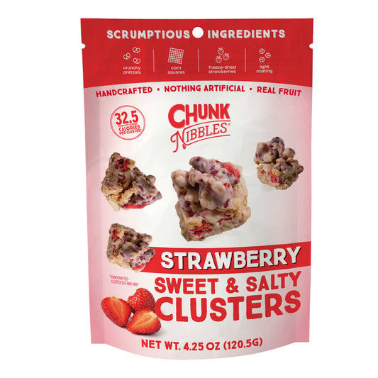 Chunk Nibbles Strawberry Snack Clusters – 4.25 oz