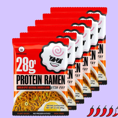 Ramen Bae Korean Spicy Chicken Stir Fry Protein Ramen – 6 Pack