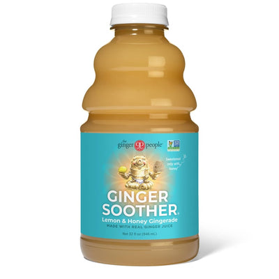 The Ginger People Ginger Soother with Lemon and Honey – 32 fl oz / 946 mL