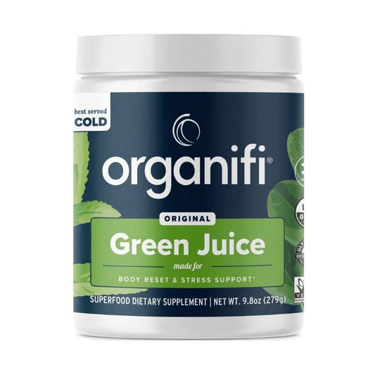 Organifi Green Juice – Superfood Blend with Adaptogens & Detox – Original Mint – 30 Servings