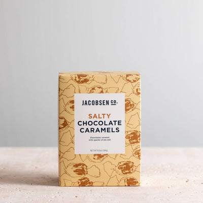 Jacobsen Salt Co. Chocolate & Caramel Sea Salt Caramels – 6.5 oz (184 g)
