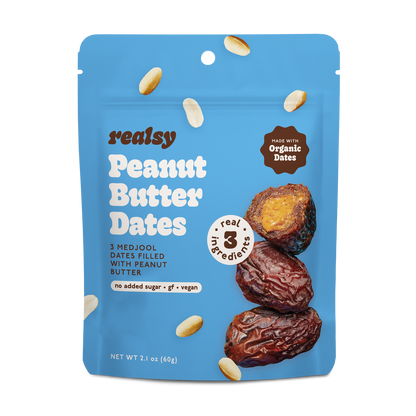 Peanut Butter Dates Snack Packs – Realsy – 10 Pack - image 2