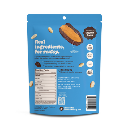 Peanut Butter Dates Snack Packs – Realsy – 10 Pack - image 3