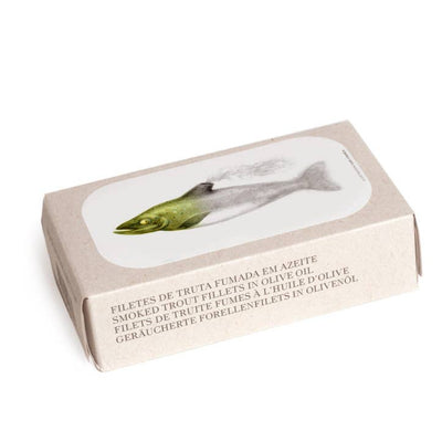 José Gourmet – Smoked Trout Fillets in Olive Oil – 90 g