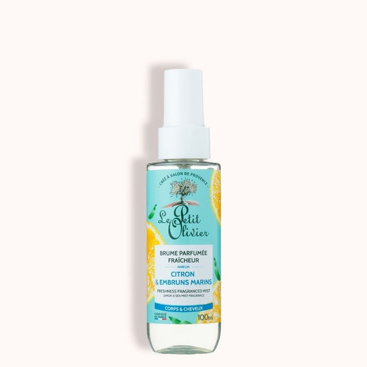 Le Petit Olivier – Freshness Body & Hair Fragrance Mist – Lemon & Sea Breeze – 100 mL