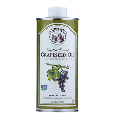 La Tourangelle Expeller-Pressed Grapeseed Oil – 25.4 fl oz