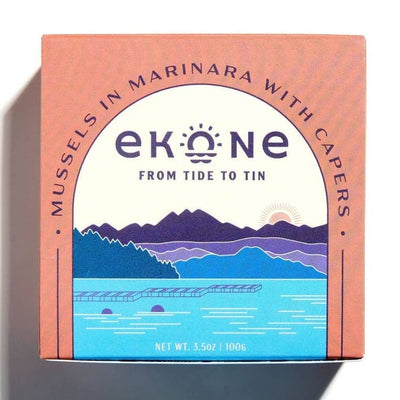 Ekone – Mussels in Marinara with Capers – 3.5 oz (100 g)