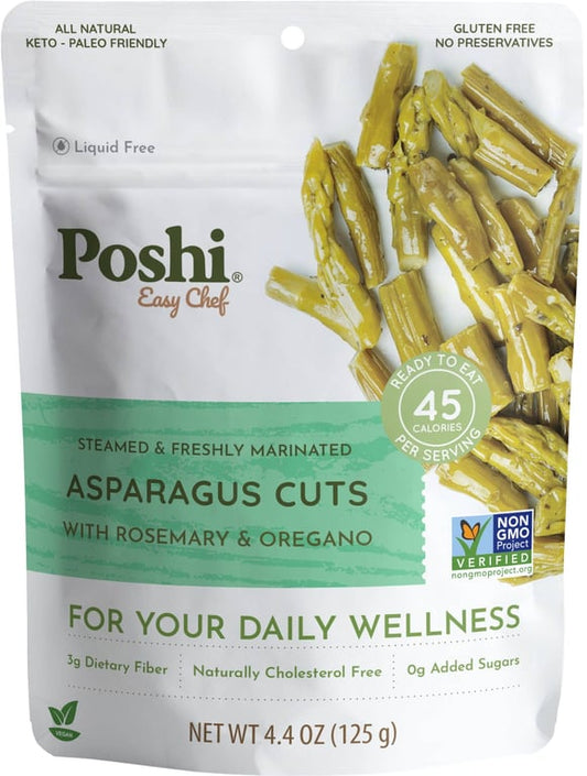 POSHI Asparagus with Rosemary & Oregano — 4.4 oz
