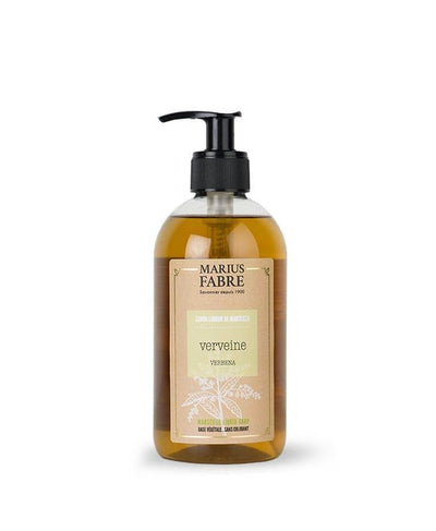 Marius Fabre – Verbena Marseille Liquid Soap – 400 mL Pump