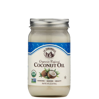 La Tourangelle Organic Refined Coconut Oil – 14 fl oz