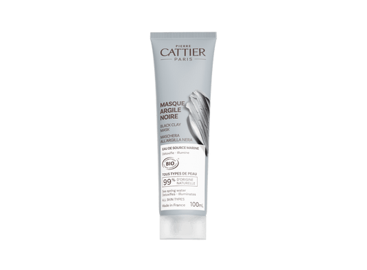 Cattier-Paris Black Clay Face Mask – 100 mL