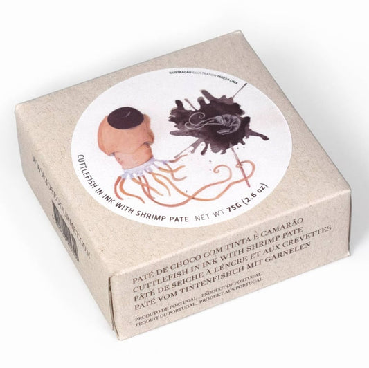 José Gourmet – Cuttlefish & Shrimp Pâté with Ink – 75 g