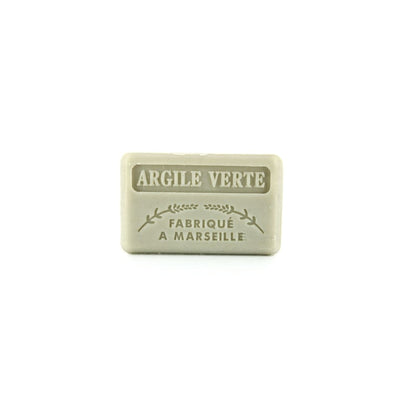 La Savonnette Marseillaise Shea Butter Soap — Green clay — 125 g