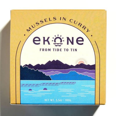 Ekone – Mussels in Curry – 3.5 oz (100 g)