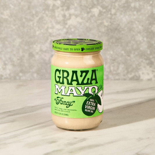 Graza Fancy Extra Virgin Olive Oil Mayo – Jar, 12 oz