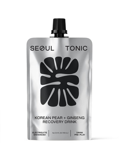 Seoul Tonic USA Korean Pear & Ginseng Electrolyte Tonic – Single Pouch