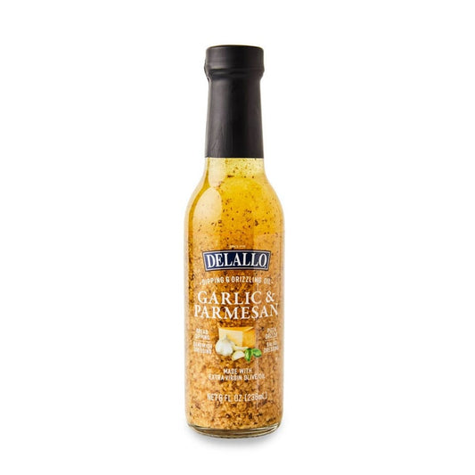 DeLallo Garlic Parmesan Dipping Oil – 8 oz