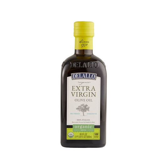 DeLallo Organic Extra Virgin Olive Oil – 16.9 fl oz