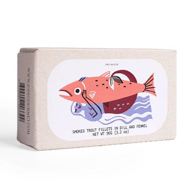 José Gourmet – Cold-Smoked Trout with Dill & Fennel – 90 g