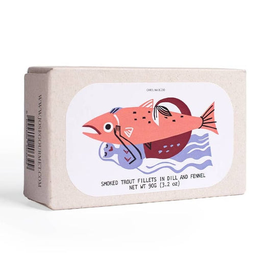 José Gourmet – Cold-Smoked Trout with Dill & Fennel – 90 g