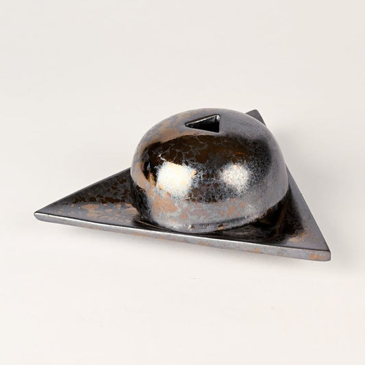 Papier d'Arménie Étoile Scented Paper Burner — Metallic Grey