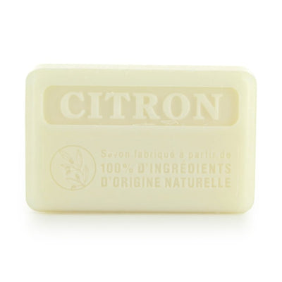 La Savonnette Marseillaise Nature Soap — Lemon — 125 g