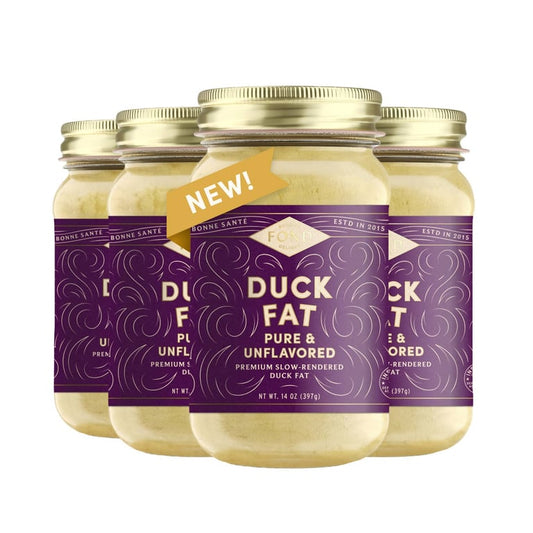 FOND – Pure & Unflavored Duck Fat – 14 oz
