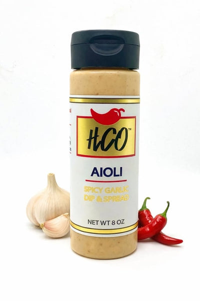 Hot Crispy Oil HCO Garlic Aioli Spread & Dip — 8 oz
