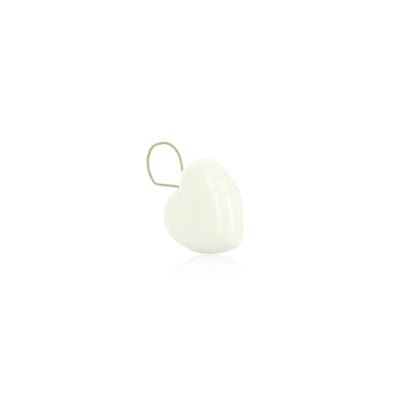 La Savonnette Marseillaise Heart of Provence Soap on a Rope — White — 90 g