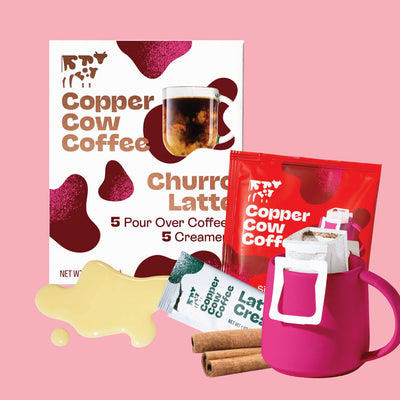 Copper Cow Coffee Churro Latte Kit — 5 Servings