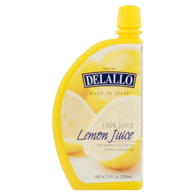 DeLallo Lemon Juice Slice Bottle – 6.75 fl oz