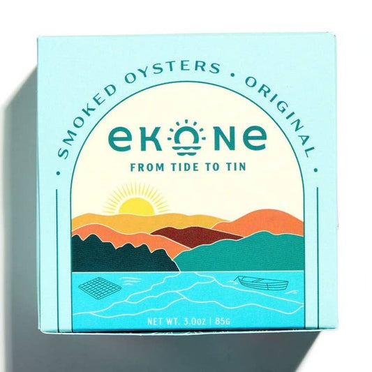 Ekone – Original Smoked Oysters – 3 oz (85 g)