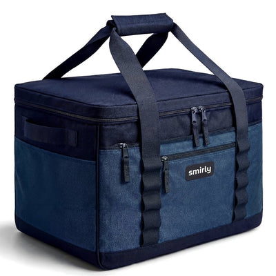 Smirly – Insulated Grocery Bag – Dark Blue