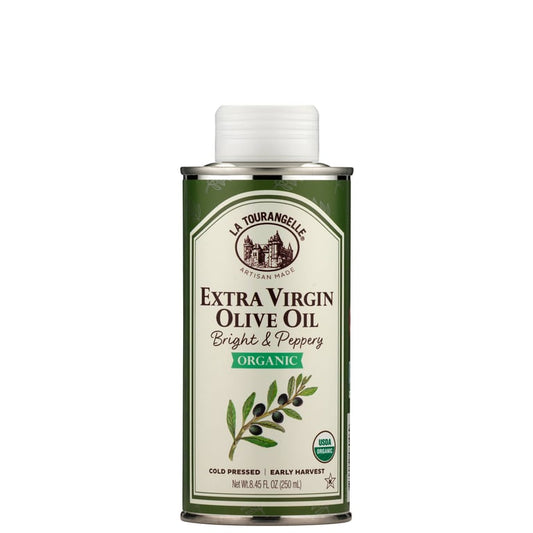 La Tourangelle Organic Bright & Peppery Extra Virgin Olive Oil – 8.45 fl oz