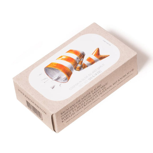 José Gourmet – Codfish in Olive Oil with Garlic – 120 g