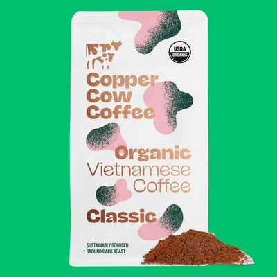 Copper Cow Coffee Organic Classic Ground Coffee — 12 oz